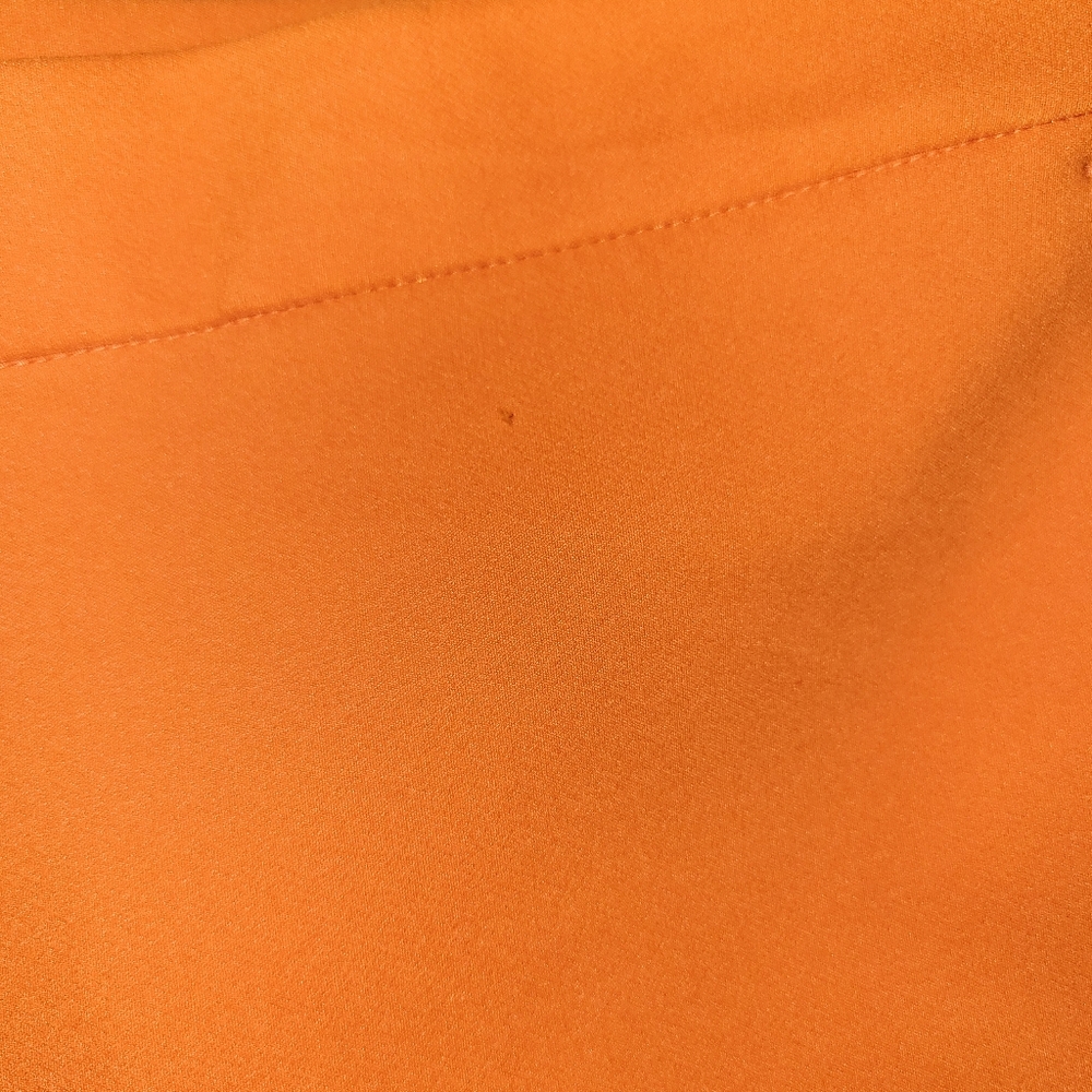 Rachel Zoe Vibrant Orange High-Rise Pull-On Shorts - Picture 2 of 8